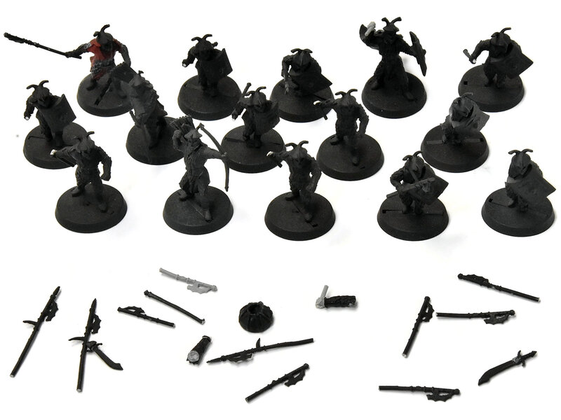 Games Workshop MIDDLE EARTH 15 Easterling Warriors #3 Some Broken Bits LOTR