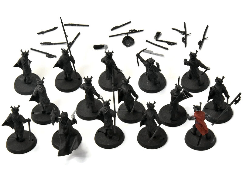 Games Workshop MIDDLE EARTH 15 Easterling Warriors #3 Some Broken Bits LOTR