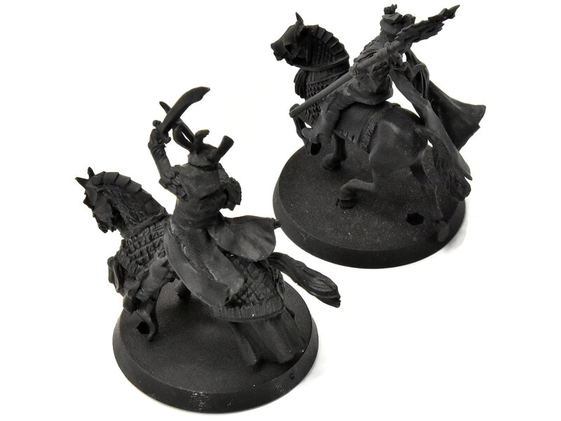 Games Workshop MIDDLE EARTH 2 Easterling Mounted Commanders #1 LOTR Dragon Knight War priest
