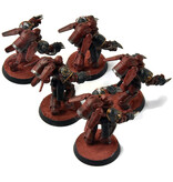 Games Workshop BLOOD ANGELS 5 Assault intercessors with Jump pack #1 WELL PAINTED 40K