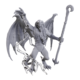 D&D Unpainted Minis WV24 Blue Abishai