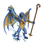 Wizkids D&D Unpainted Minis WV24 Blue Abishai