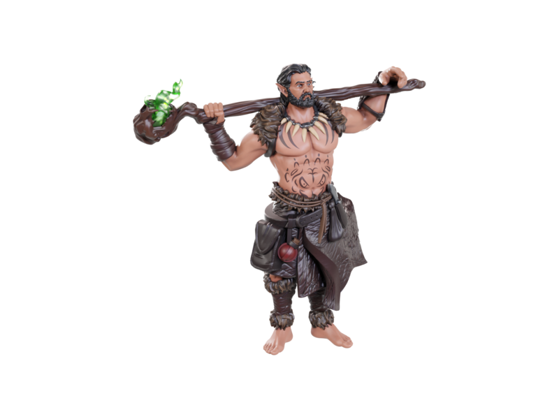 Wizkids D&D Unpainted Minis WV24 Archdruid & Martial Arts Adept