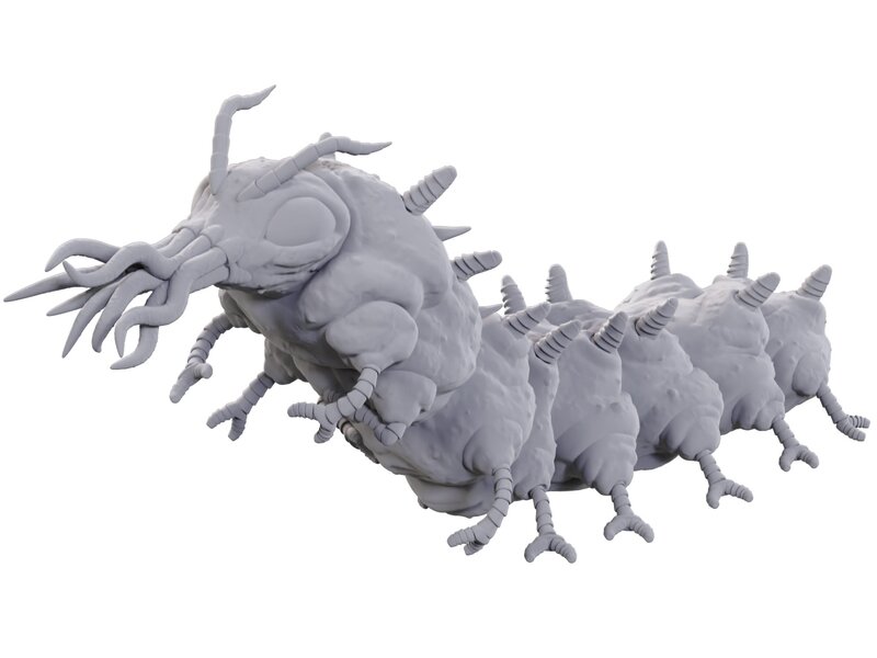 Wizkids D&D Unpainted Minis WV24 Classic Carrion Crawler