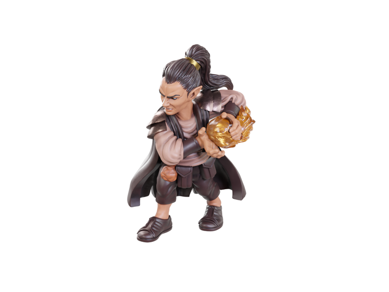 Wizkids D&D Unpainted Minis WV24 Pirate Deck Wizard