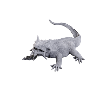 D&D Unpainted Minis WV24 Tortle Druid & Wild Shape Giant Lizard
