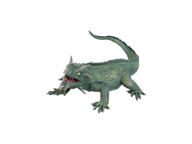 Wizkids D&D Unpainted Minis WV24 Tortle Druid & Wild Shape Giant Lizard