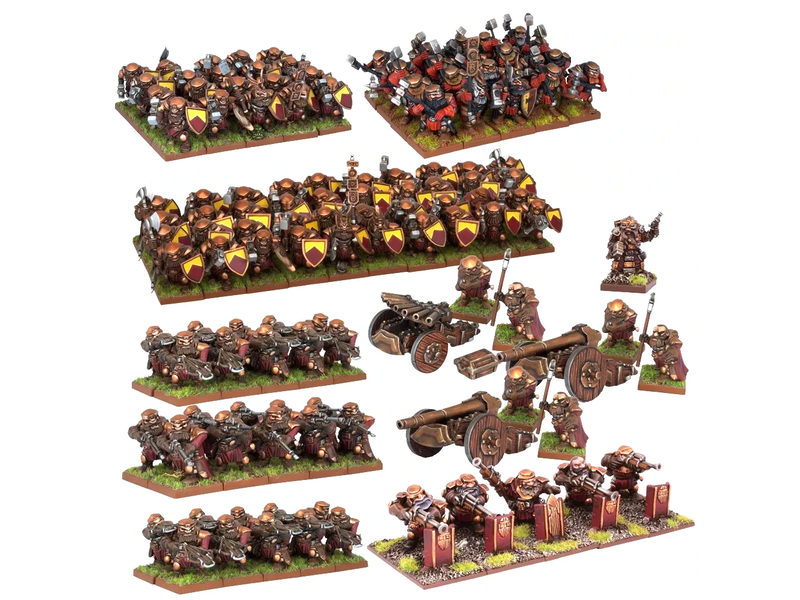 Kings Of War - Dwarf Mega Army