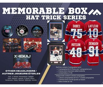 Memorable Box Hat Trick - Montreal Canadiens Edition Series 2