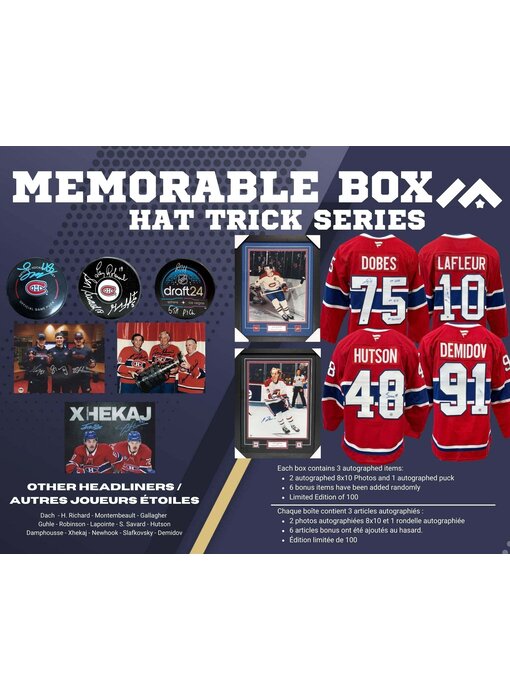Memorable Box Hat Trick - Montreal Canadiens Edition Series 2