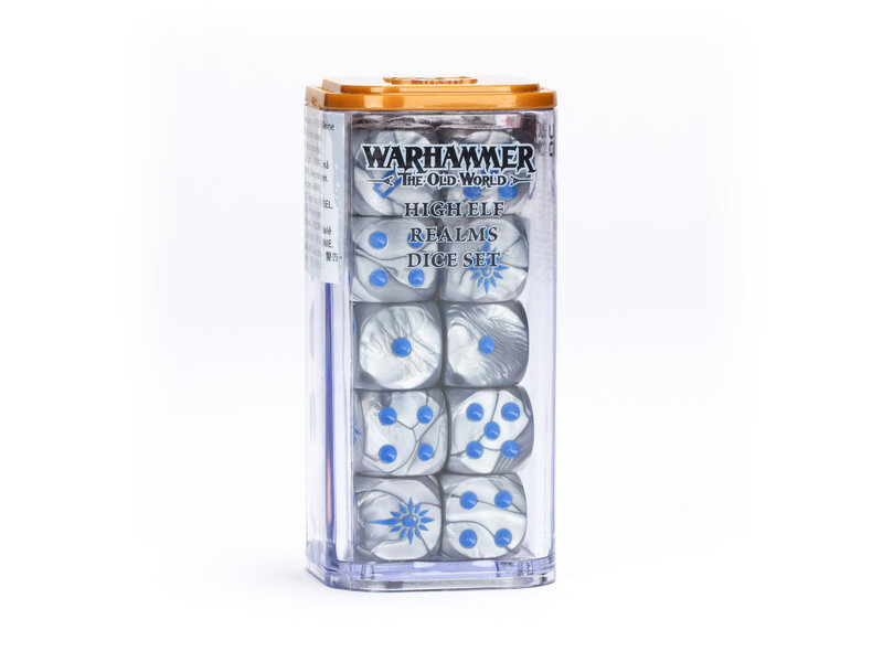 Games Workshop The Old World High Elf Realms Dice