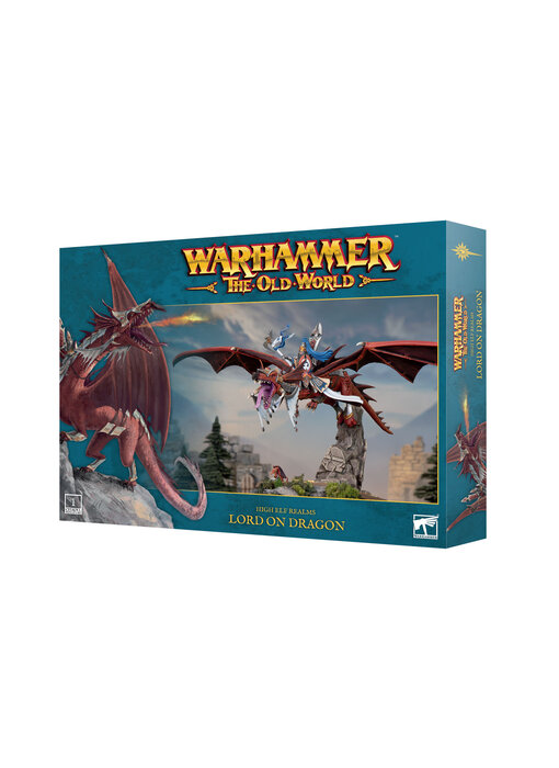 High Elf Realms Lord On Dragon