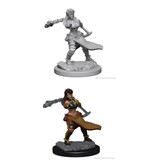 Wizkids D&D Unpainted Minis Wv1 Human Female Monk