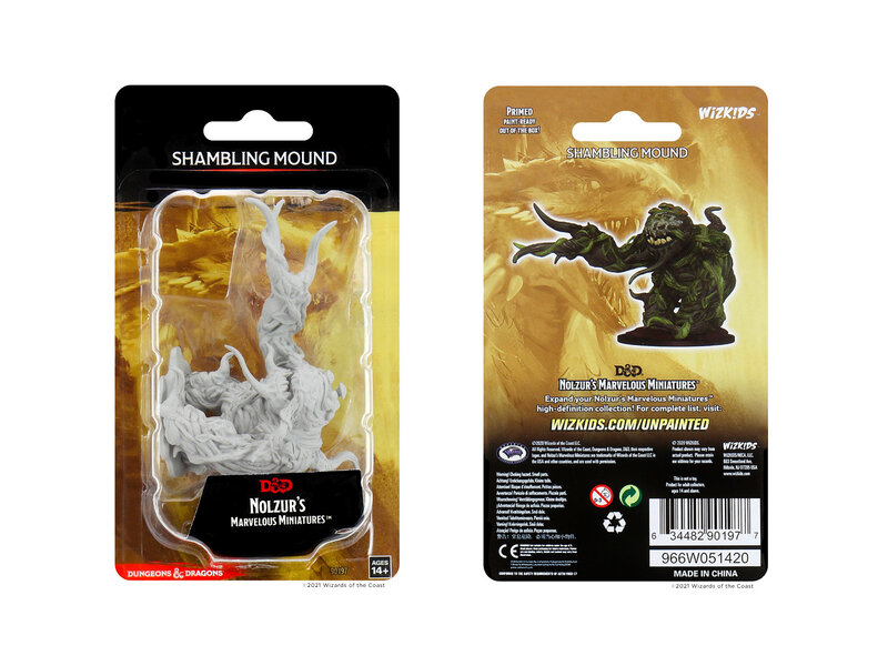Wizkids D&D Unpainted Minis Wv6 Shambling Mound