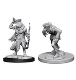 Wizkids D&D Unpainted Minis Wv11 Wererat And Weretiger
