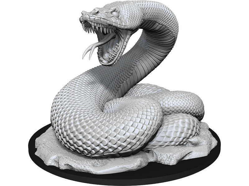 Wizkids D&D Unpainted Minis Wv13 Giant Constrictor Snake