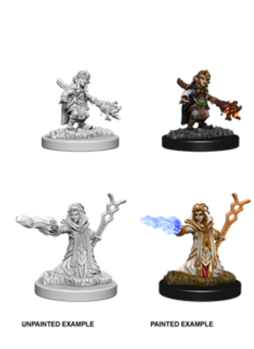 D&D Unpainted Minis Wv6 Female Gnome Wizard