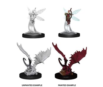 D&D Unpainted Minis Wv9 Sprite And Pseudodragon