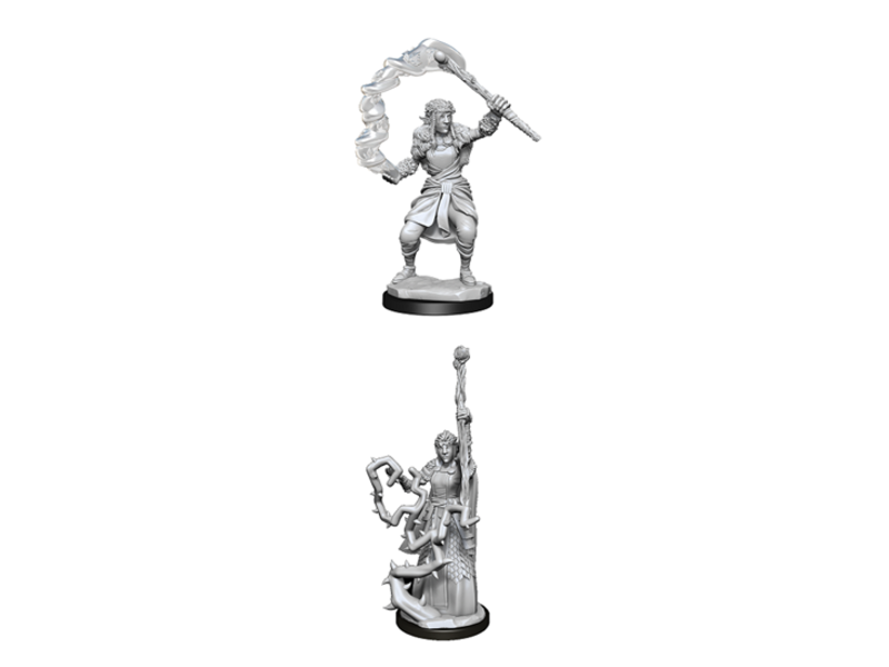 Wizkids D&D Unpainted Minis Wv13 Firbolg Druid Female