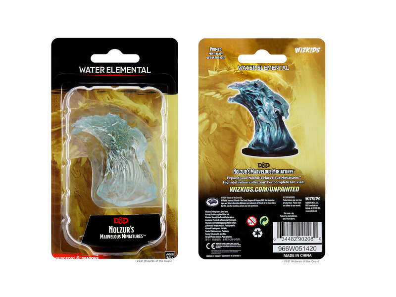 Wizkids D&D Unpainted Minis Wv12.5 Water Elemental