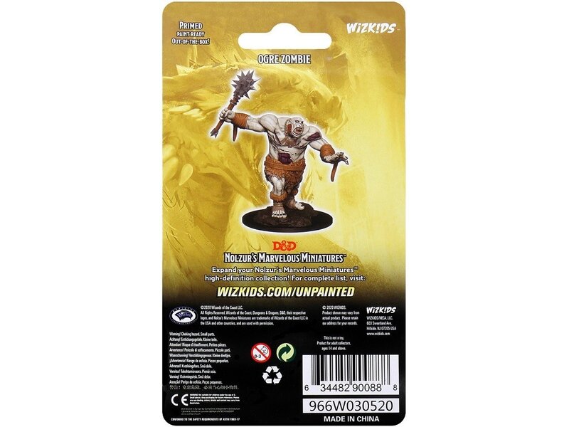 Wizkids D&D Unpainted Minis Wv12 Ogre Zombie