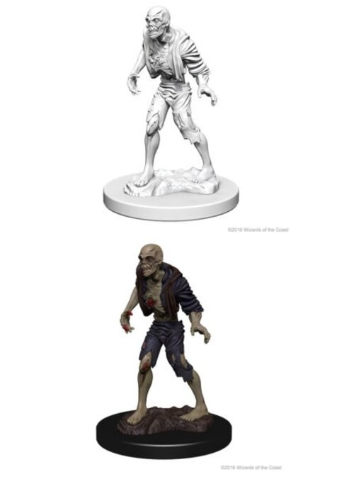 D&D Unpainted Minis Wv1 Zombies