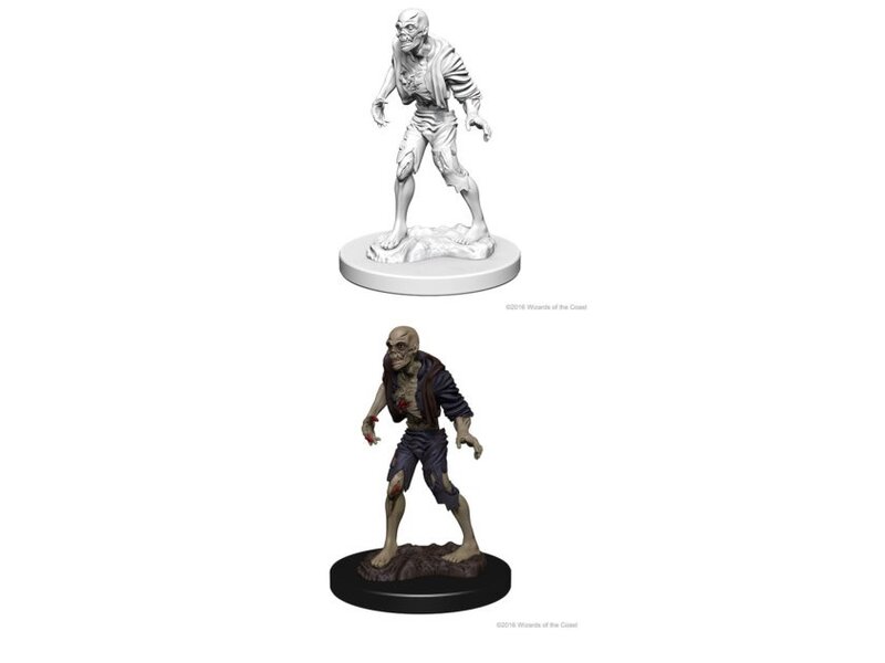 Wizkids D&D Unpainted Minis Wv1 Zombies