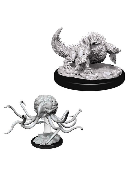 D&D Unpainted Minis Wv11 Grell And Basilisk