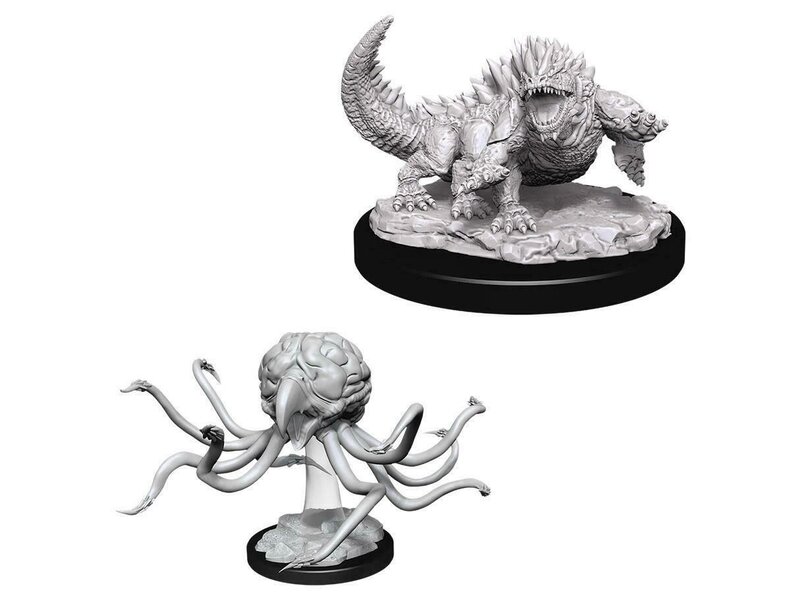 Wizkids D&D Unpainted Minis Wv11 Grell And Basilisk