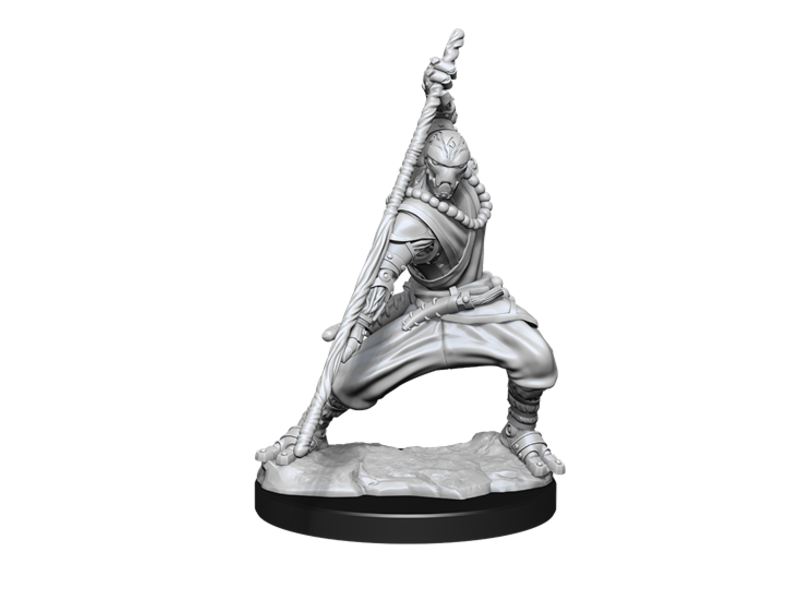 Wizkids D&D Unpainted Minis Wv14 Warforged Monk