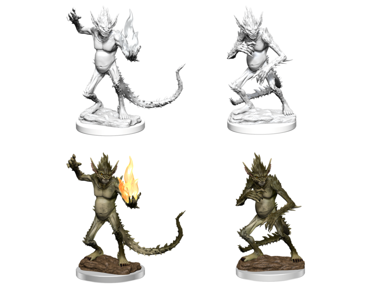 Wizkids D&D Unpainted Minis Wv16 Barbed Devils