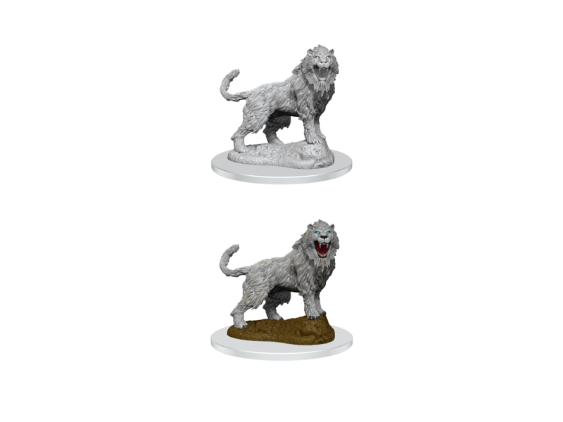 Wizkids D&D Unpainted Minis Wv16 Crag Cat