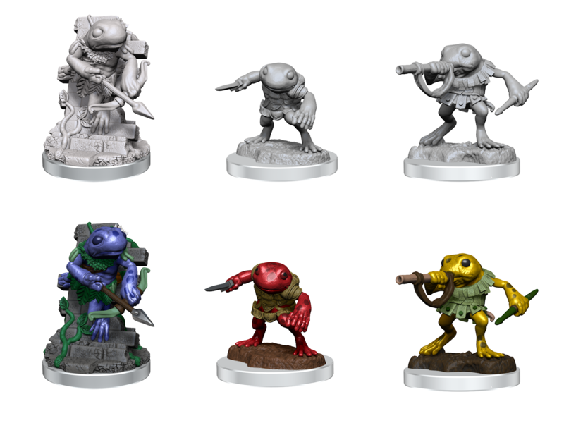 Wizkids D&D Unpainted Minis Wv18 Grungs