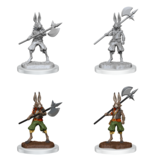 Wizkids D&D Unpainted Minis Wv18 Harengon Brigands