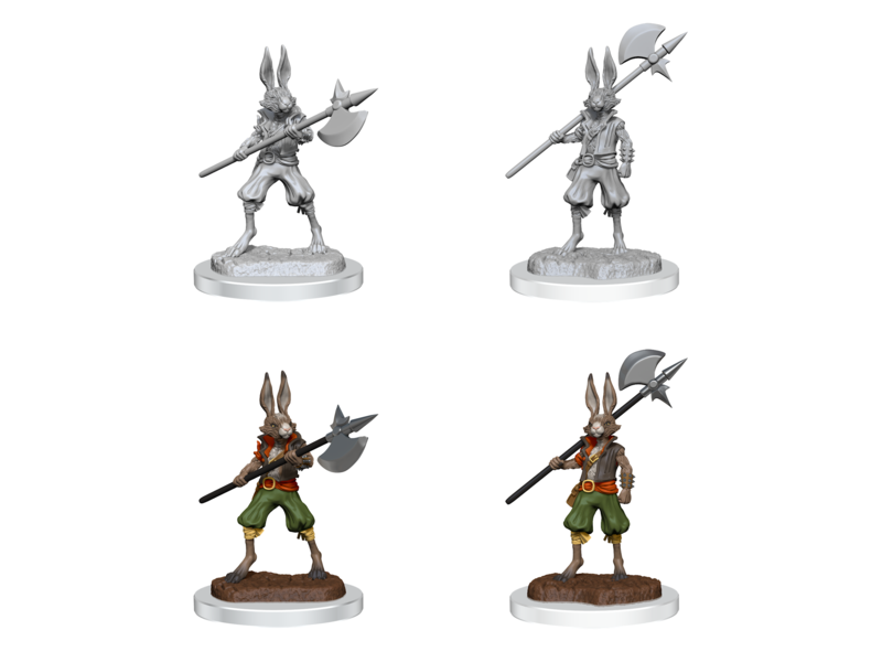 Wizkids D&D Unpainted Minis Wv18 Harengon Brigands