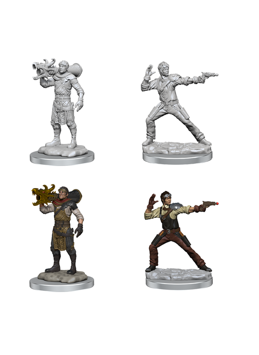 D&D Nolzur's Marvelous Miniatures - Wave 19 - Human Artificer & Human Apprentice