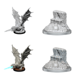 Wizkids D&D Nolzur’s Marvelous Miniatures - White Dragon Wyrmling