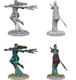 Wizkids D&d Unpainted Minis Wv20 Sea Elf Fighters