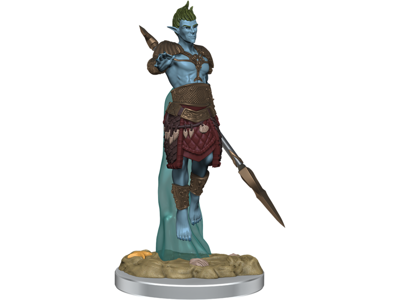 Wizkids D&d Unpainted Minis Wv20 Sea Elf Fighters