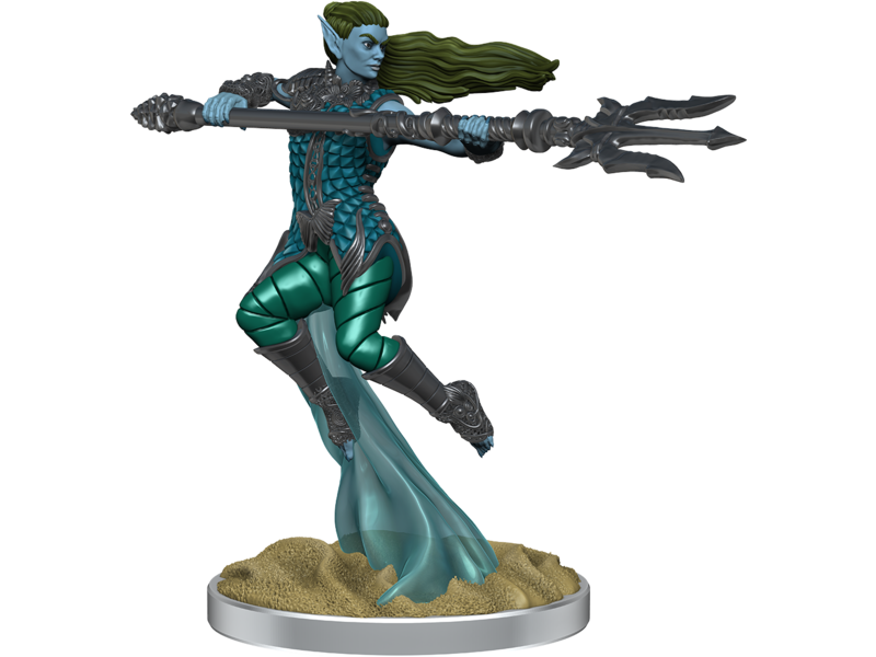 Wizkids D&d Unpainted Minis Wv20 Sea Elf Fighters