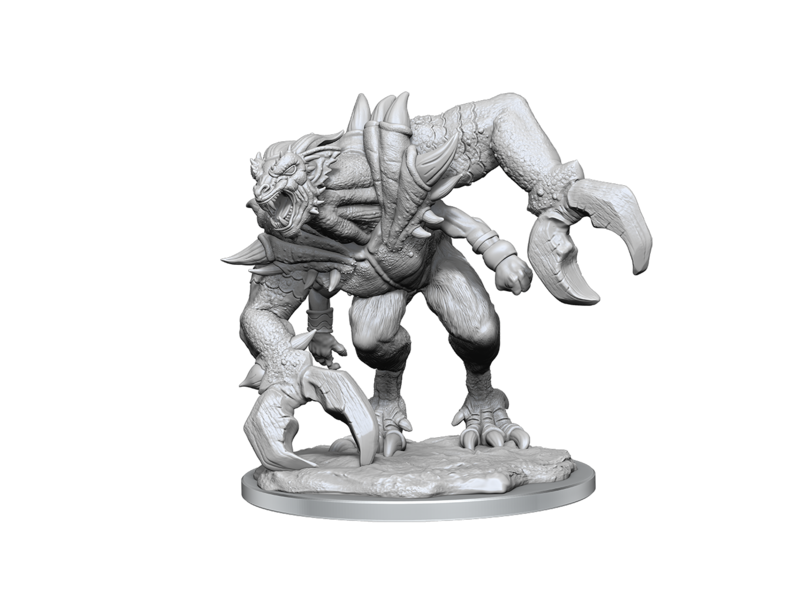 Wizkids D&D Unpainted Minis Wv21 Glabrezu