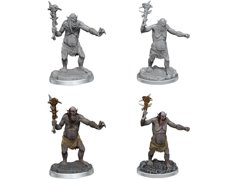 Wizkids D&D Unpainted Minis Wv21 Grimlocks