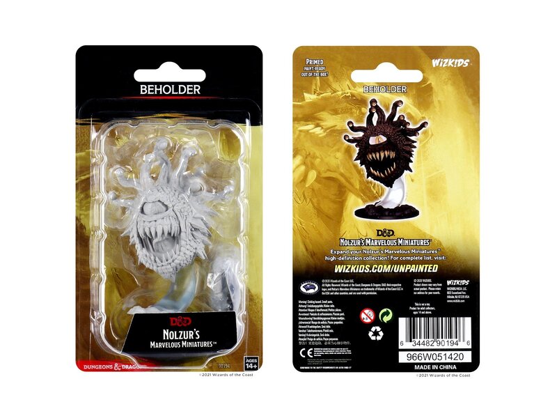 Wizkids D&d Unpainted Minis Wv12.5 Beholder