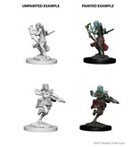 Wizkids D&D Unpainted Minis Wv4 Air Genasi Female Rogue