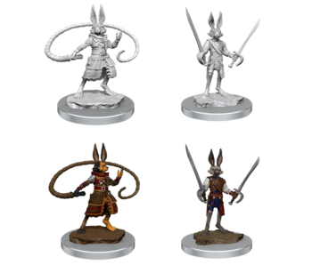 D&D Unpainted Minis Wv17 Harengon Rogues