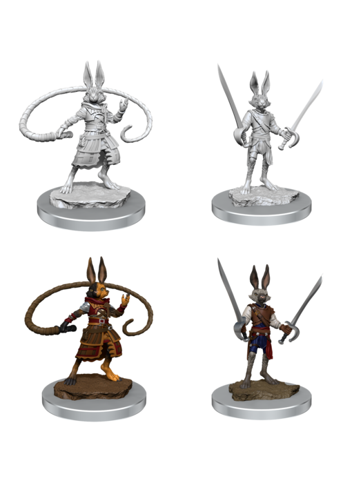 D&D Unpainted Minis Wv17 Harengon Rogues