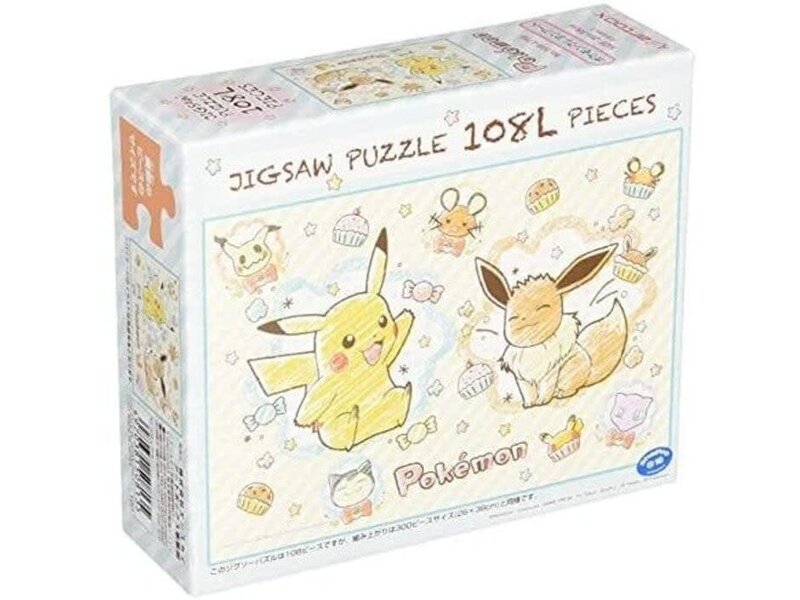 Ensky Puzzle Pokemon 108 pcs - Crayon Art