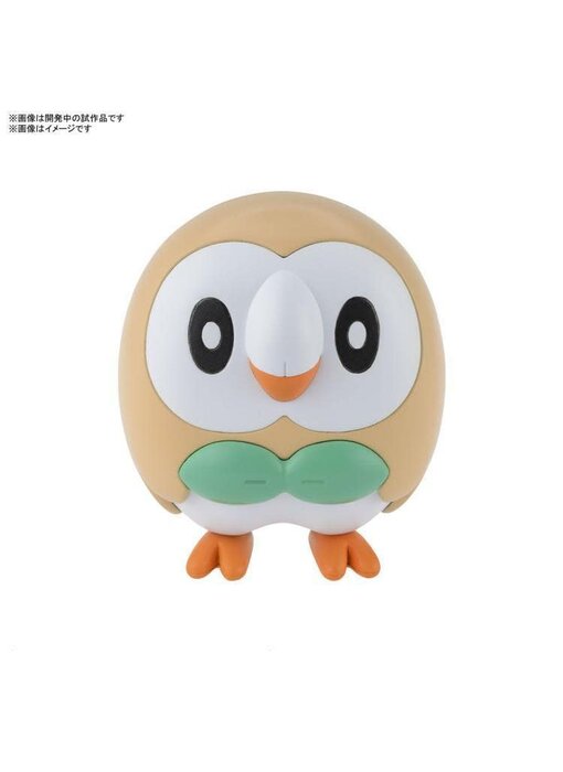 Bandai Pokemon Model Kit Quick!! 10 Rowlet