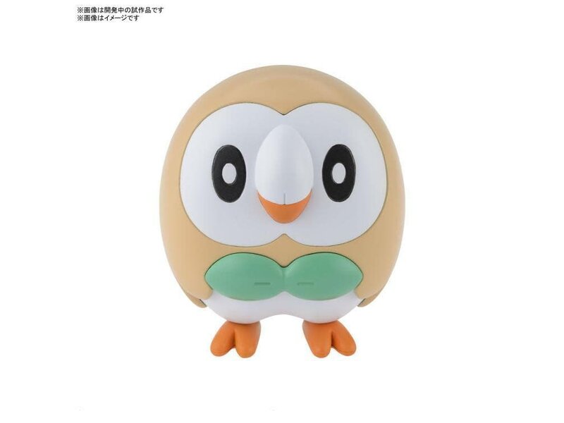 Bandai Bandai Pokemon Model Kit Quick!! 10 Rowlet