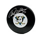 Teemu Selanne Autographed Puck - Logo (Ducks Vintage)